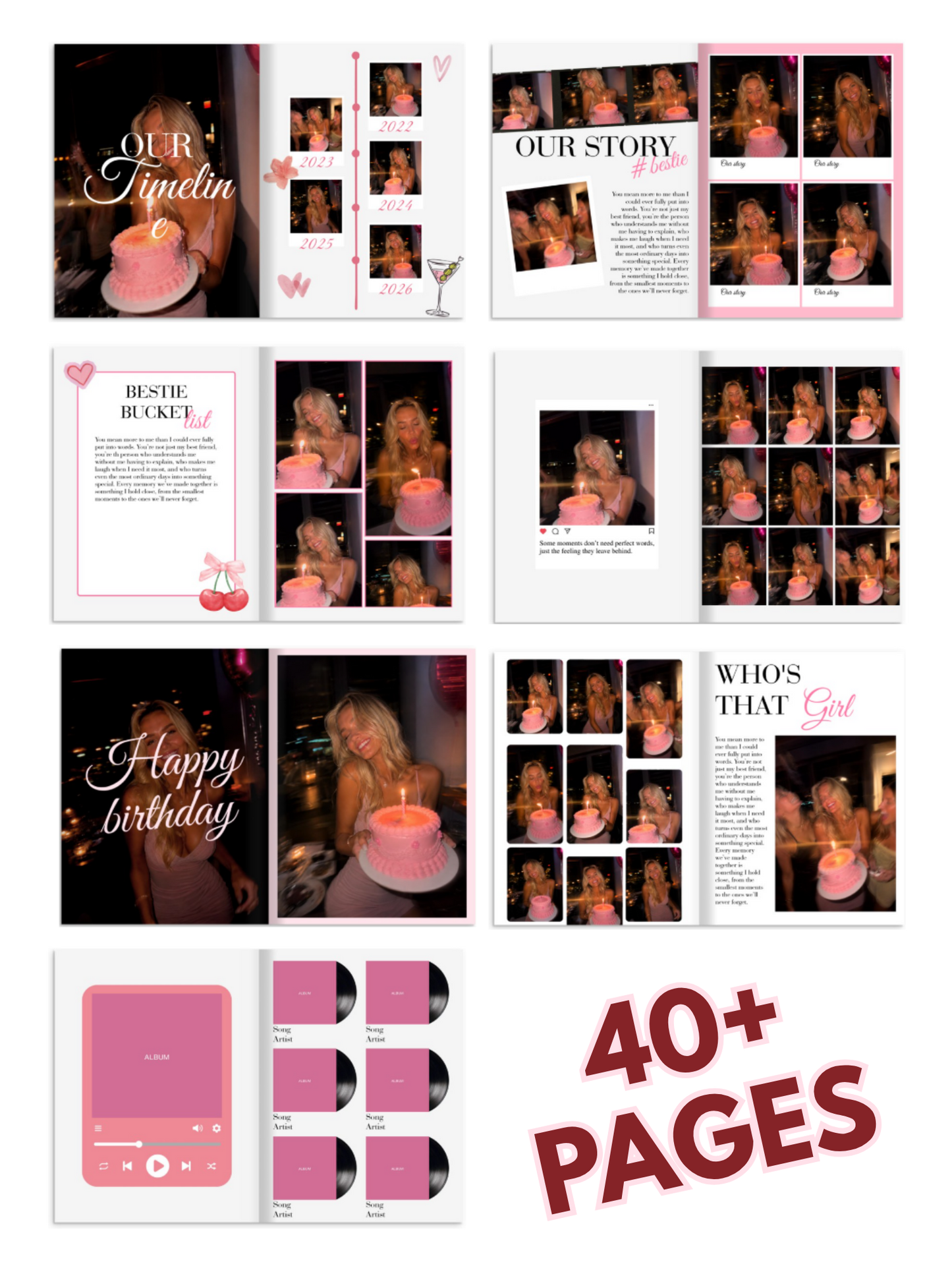 Birthday Magazine - PINK EXCLUSIVE