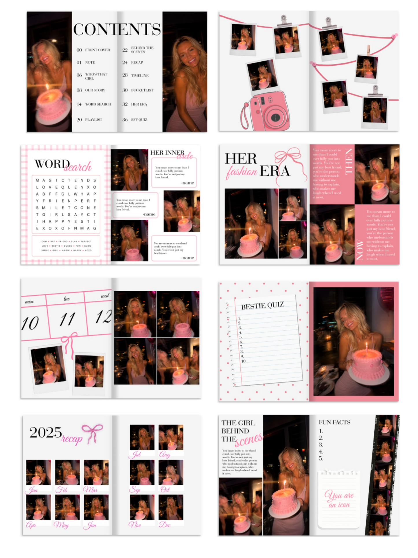 Birthday Magazine - PINK EXCLUSIVE