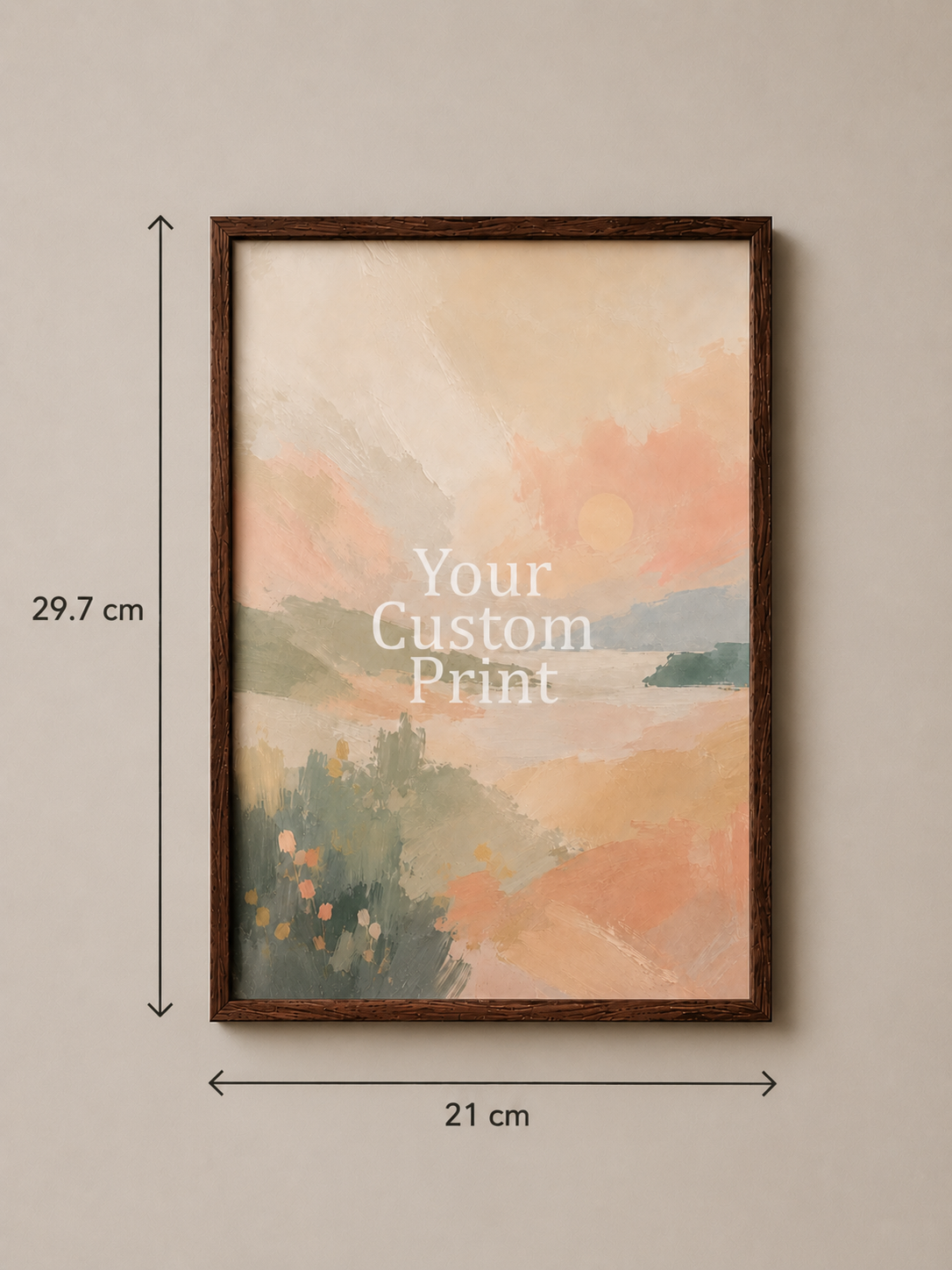 Custom Framed Poster - Wooden Frames
