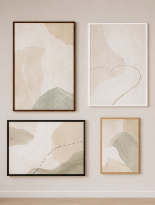 Custom Framed Poster - Wooden Frames